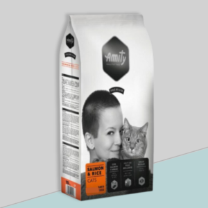 Amity Premium Gato adulto - Salmão e arroz