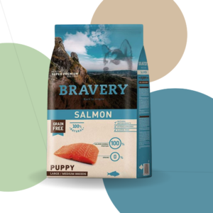 BRAVERY SUPER PREMIUM PUPPY SALMAO 12KG