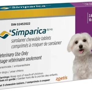 SIMPARICA NORMAL 2.5-5KG ( 1 COMP )