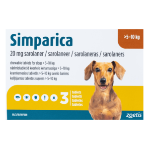 SIMPARICA NORMAL 5-10KG ( 1 COMP )